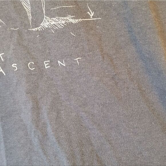 Prana Men's Black First Ascent Mountain Goat T-Shirt Size L - Picture 5 of 5